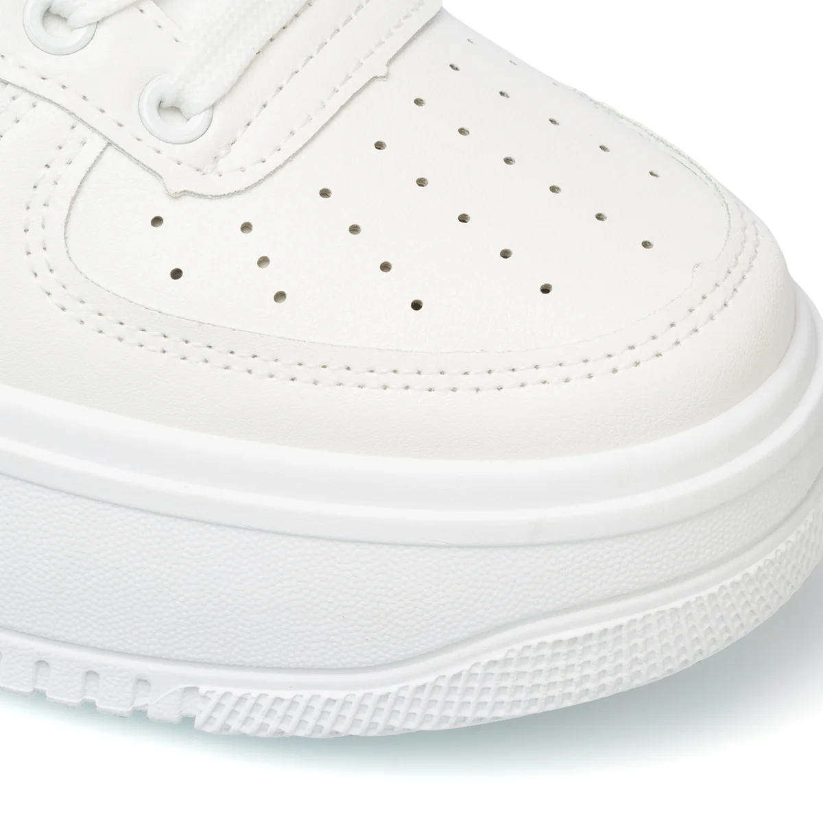 Sneakers bianche da donna con maxi-suola Lora Ferres - Image 5