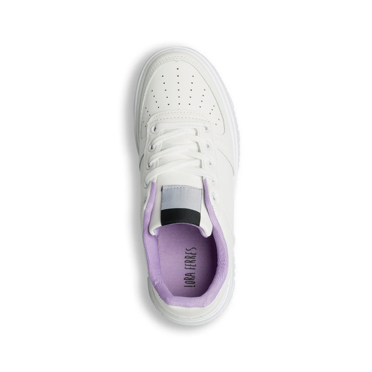 Sneakers bianche da donna con maxi-suola Lora Ferres - Image 8