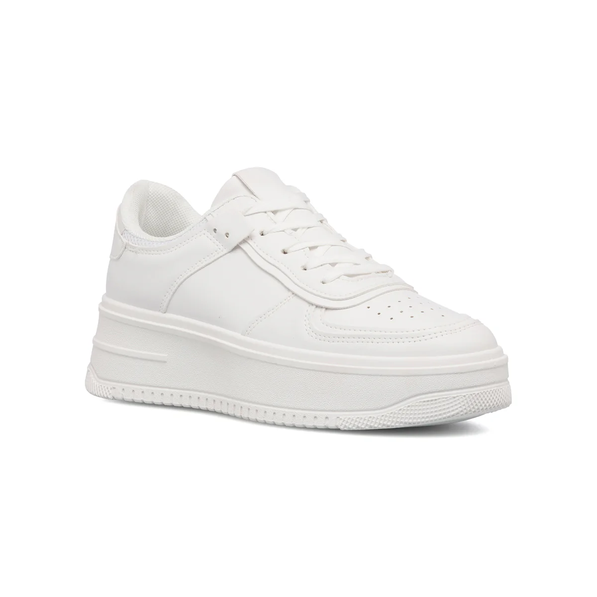 Sneakers bianche da donna con maxi-suola Lora Ferres - Image 12
