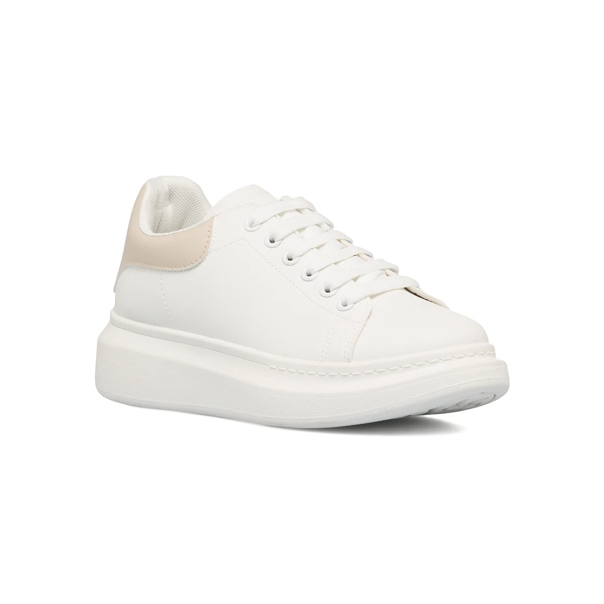 Sneakers bianche da donna con maxi-suola Lora Ferres - Image 2