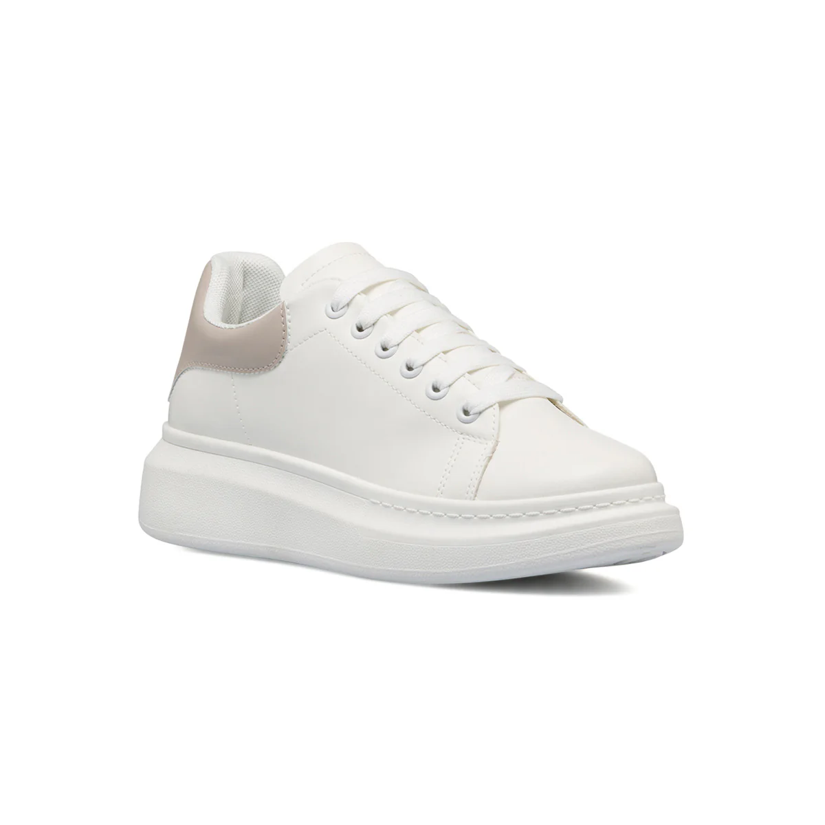 Sneakers bianche da donna con maxi-suola Lora Ferres - Image 3