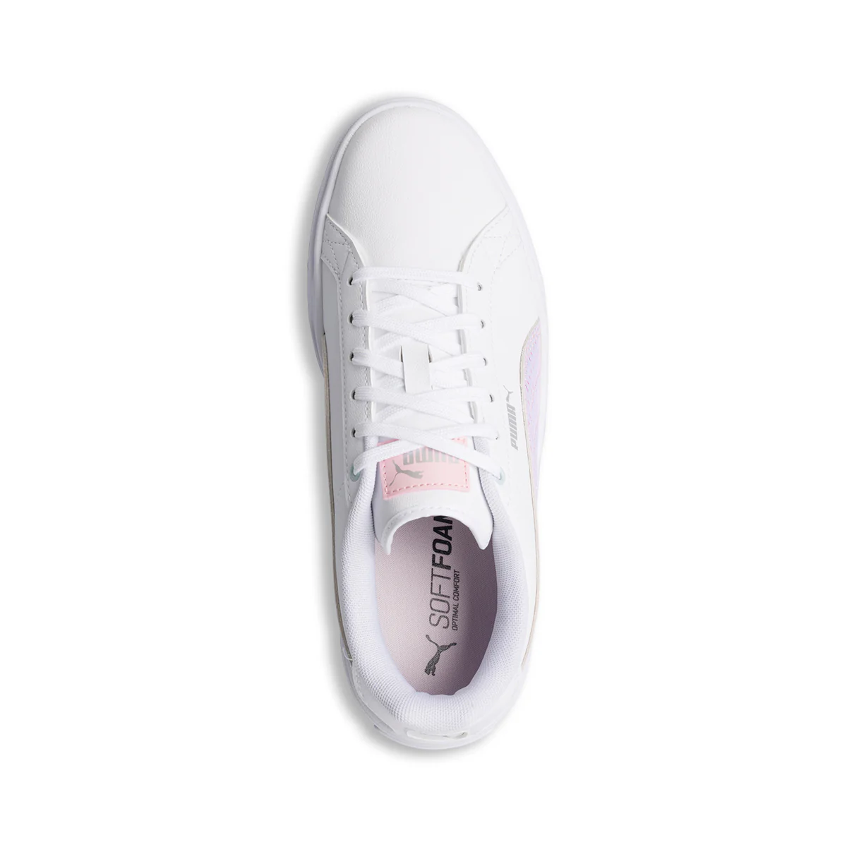 Sneakers bianche da donna con maxi-suola Puma Karmen Exotics - Image 8
