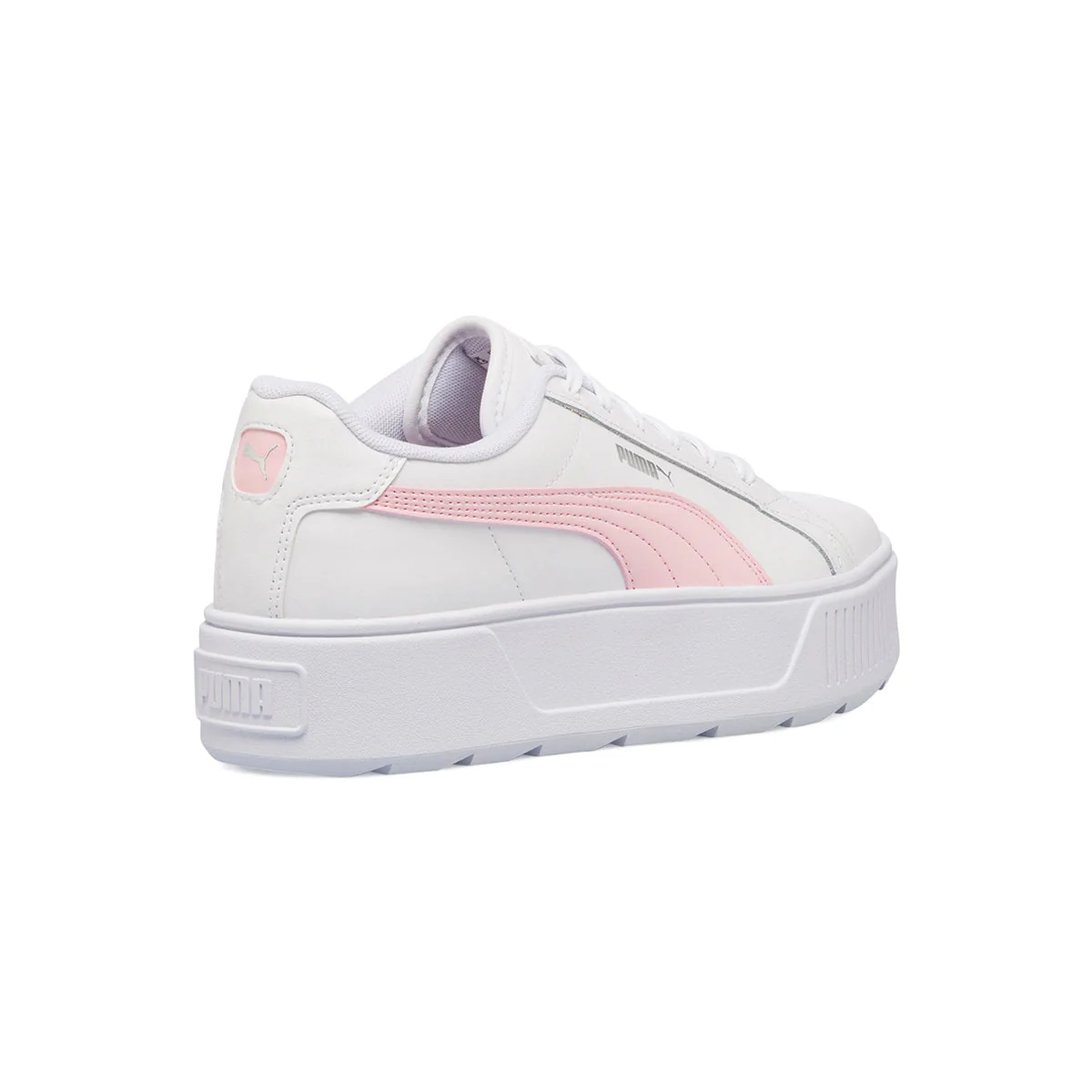 Sneakers bianche da donna con maxi-suola Puma Karmen L Jr - Image 3