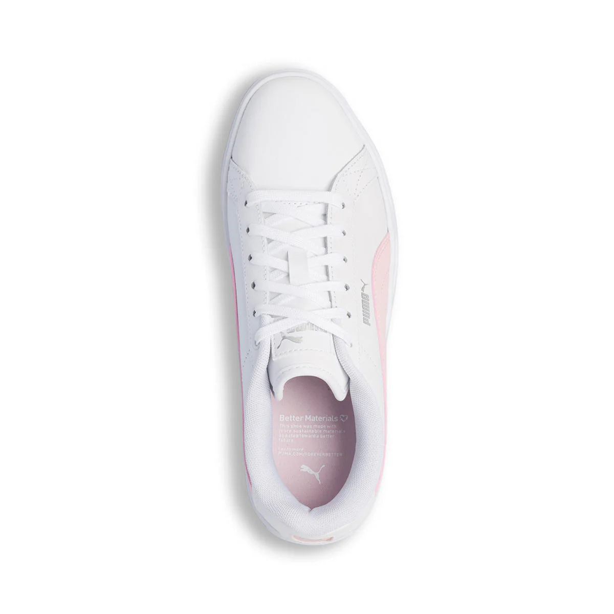 Sneakers bianche da donna con maxi-suola Puma Karmen L Jr - Image 5