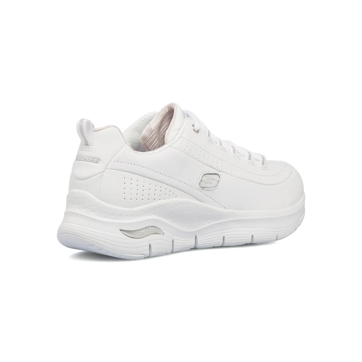 Sneakers bianche da donna con soletta Arch-Fit Skechers Citi Drive - Image 3
