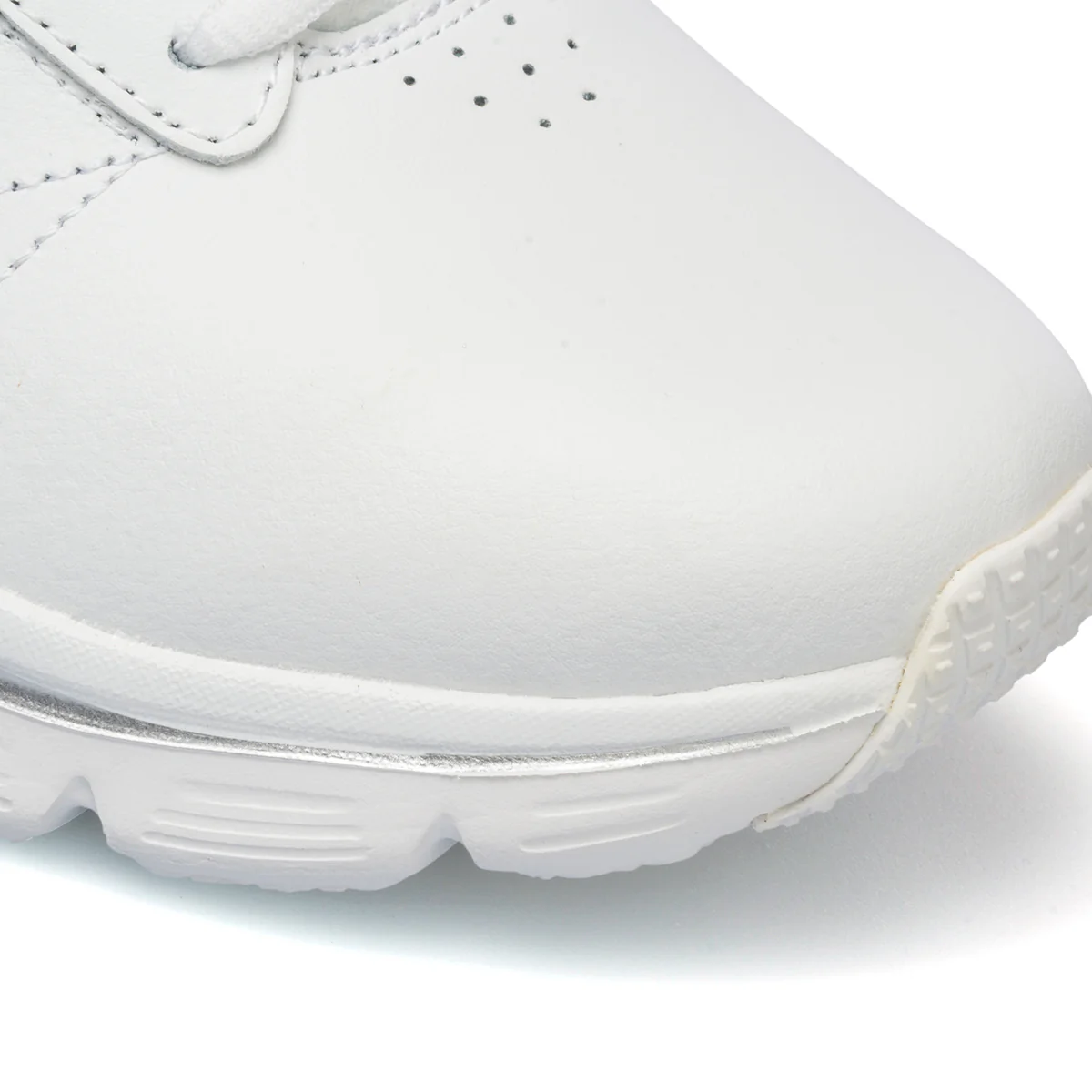 Sneakers bianche da donna con soletta Memory Foam Skechers Fashion Fit - Image 5