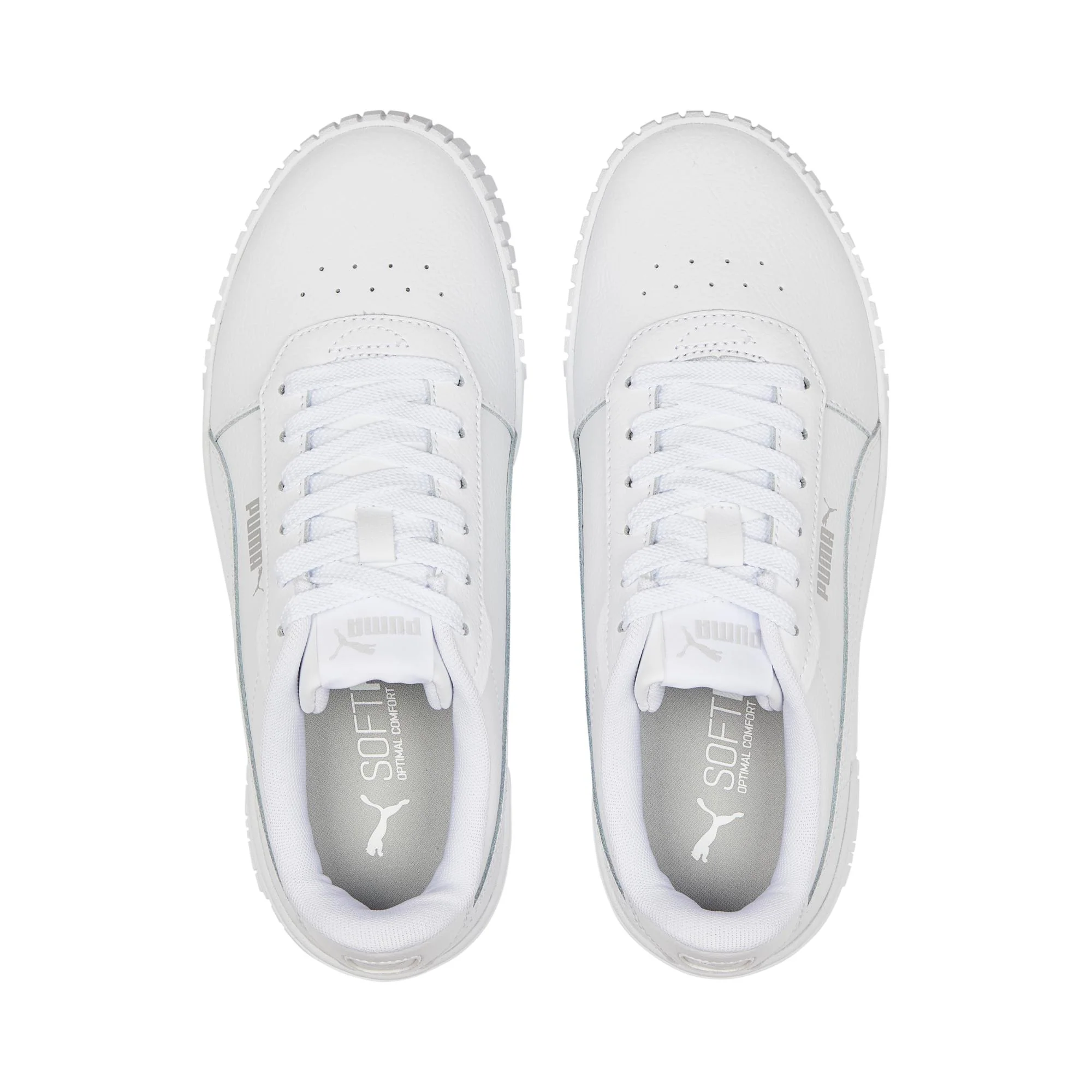 Sneakers bianche da donna con soletta SOFTFOAM+ Puma Carina 2.0 - Image 8