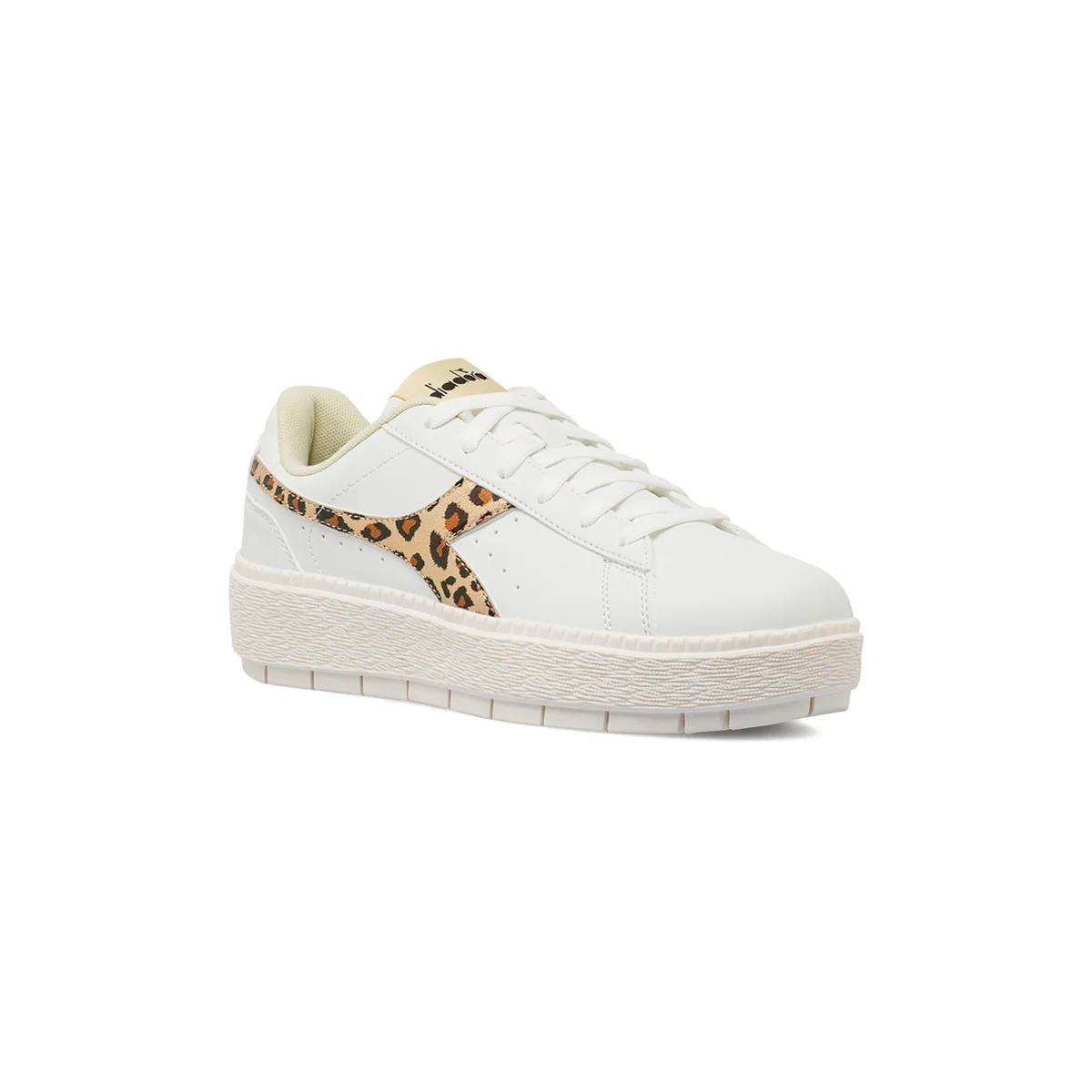 Sneakers bianche da Donna con stampa leopardata Diadora JACE JUNGLE - Image 2
