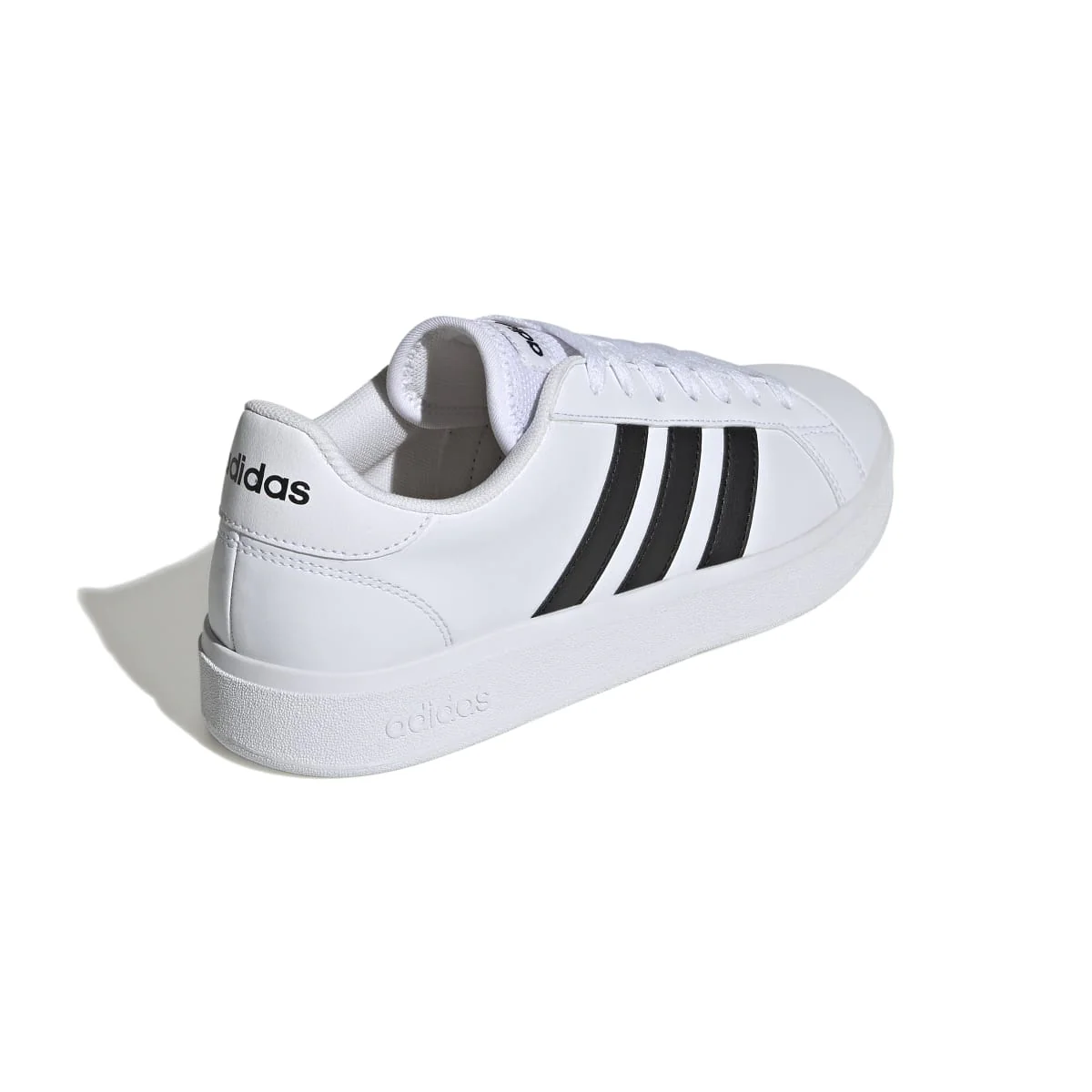Sneakers bianche da donna con strisce a contrasto adidas Grand Court Base 2.0 - Image 6