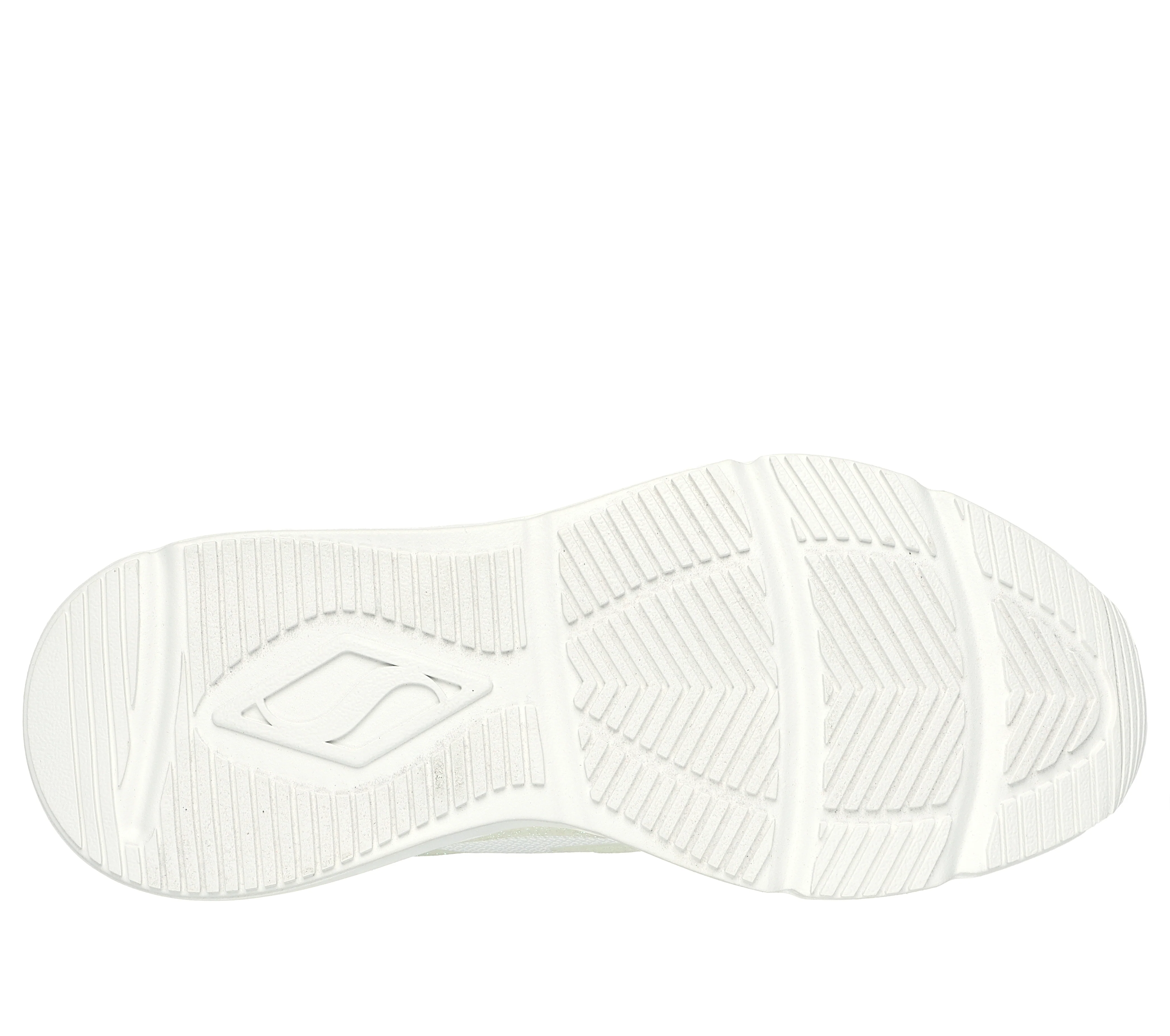 Sneakers bianche da donna con suola ad aria e glitter Skechers Tres-Air Uno - Glit-Airy - Image 4