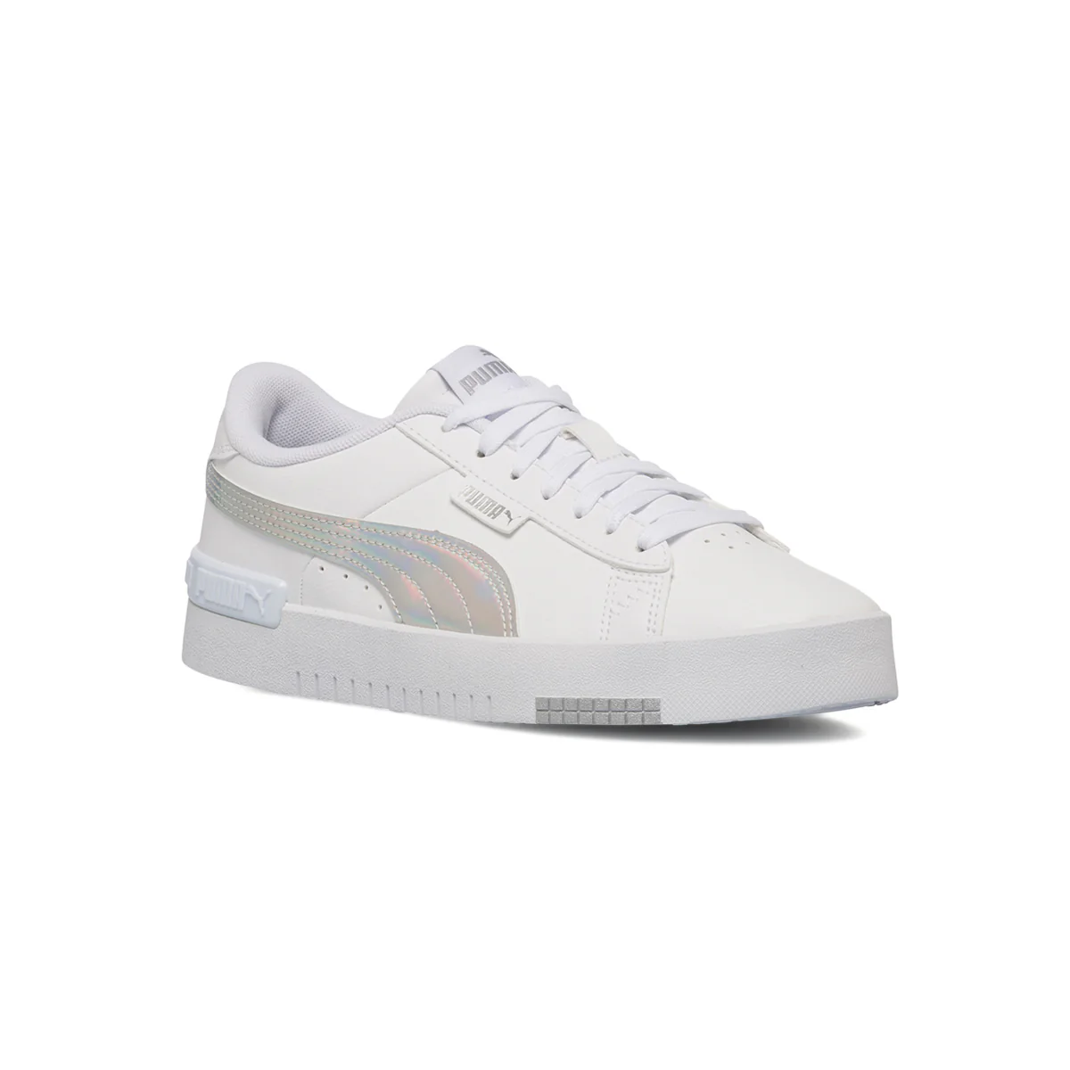 Sneakers bianche da donna con suola platform Puma Jada Rainbow - Image 2