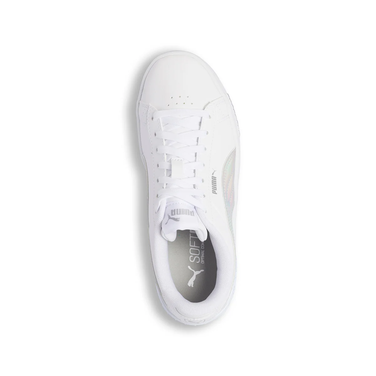 Sneakers bianche da donna con suola platform Puma Jada Rainbow - Image 8