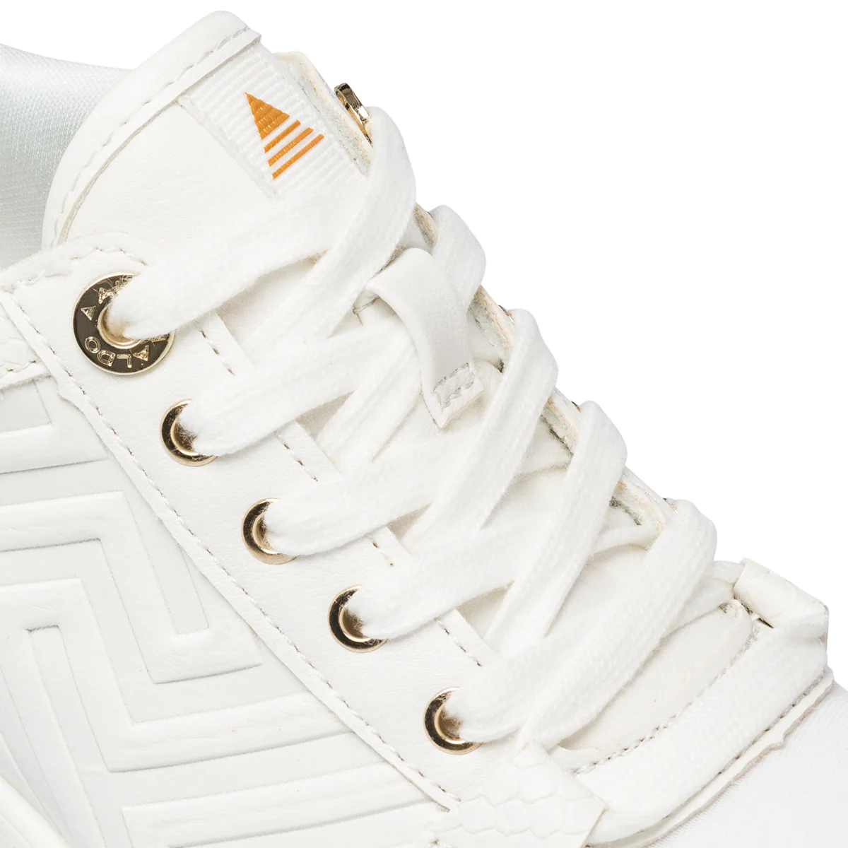 Sneakers bianche da donna con zeppa 7 cm ALDO Asilahan - Image 6