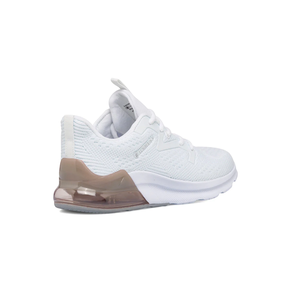 Sneakers bianche da donna in mesh con sottopiede Memory Foam Lumberjack Daisie - Image 3