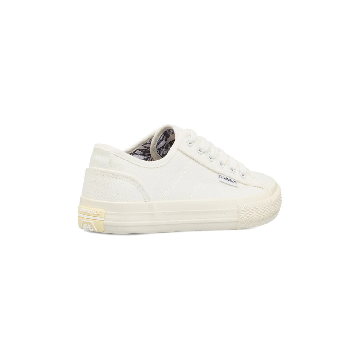 Sneakers Bianche da Donna in tessuto con logo Lumberjack - Image 3