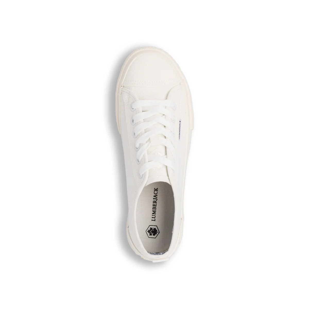 Sneakers Bianche da Donna in tessuto con logo Lumberjack - Image 5