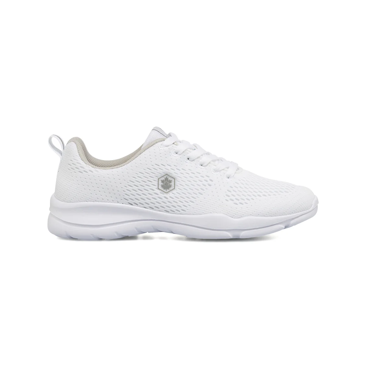 Sneakers Bianche da Donna in tessuto mesh con Memory Foam Lumberjack