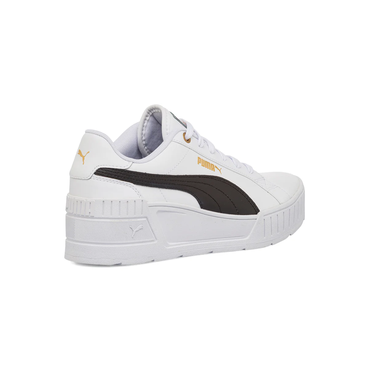 Sneakers bianche da donna Puma Karmen Wedge - Image 3