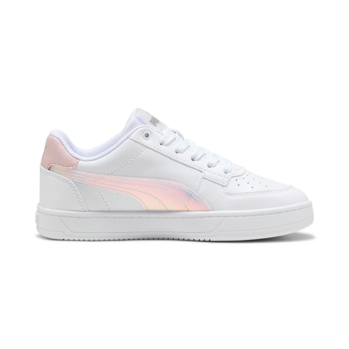Sneakers bianche da ragazza con dettagli iridescenti Puma Caven 2.0 - Image 7