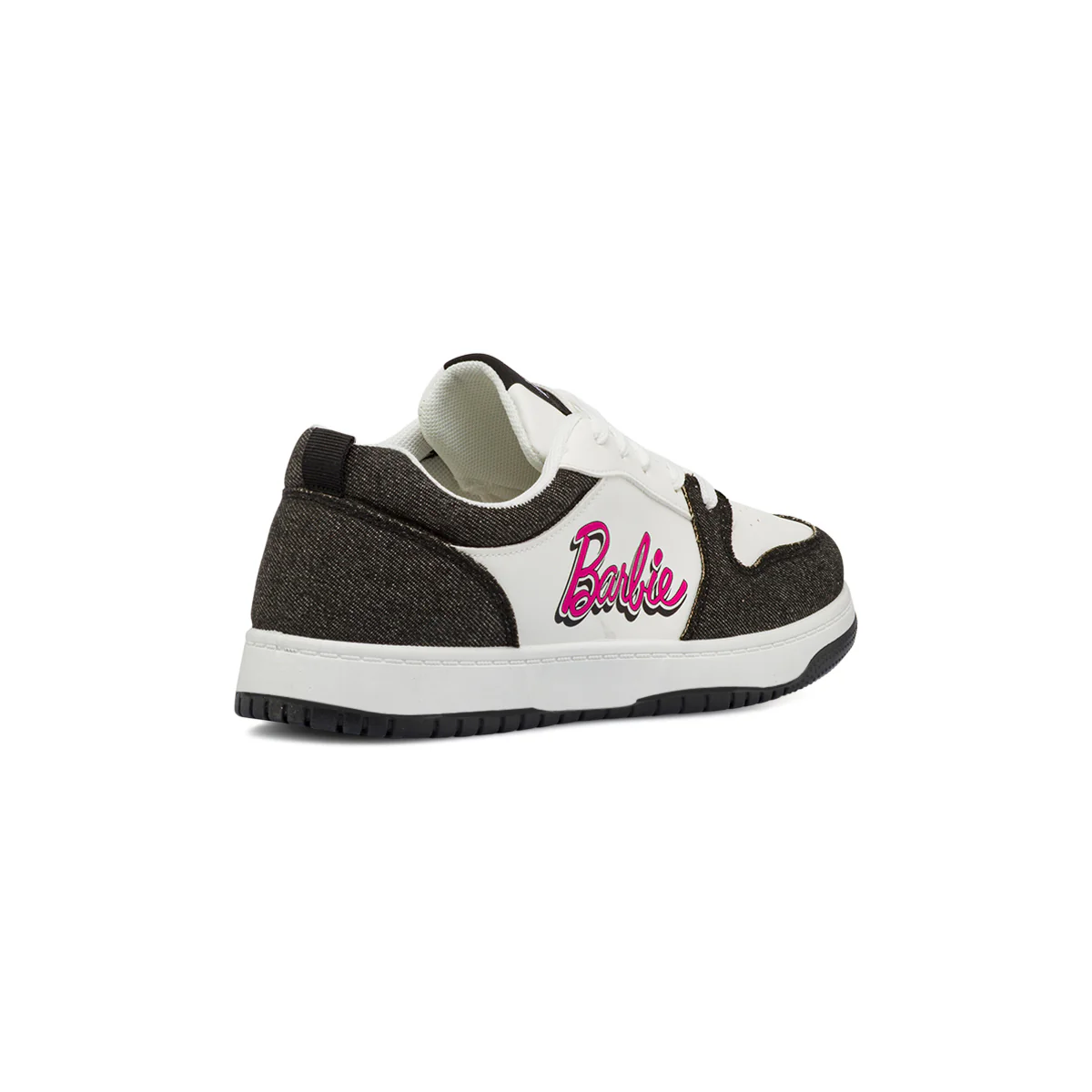 Sneakers bianche da Ragazza con inserti effetto jeans Barbie - Image 3