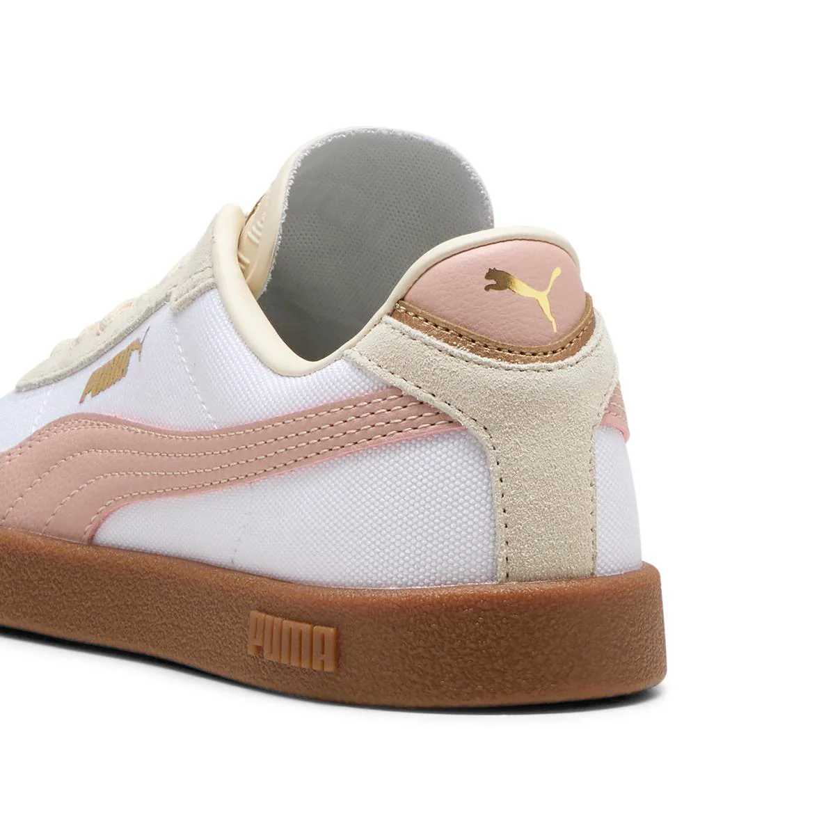 Sneakers bianche da Ragazza con inserti effetto suede Puma Club II Era - Image 2