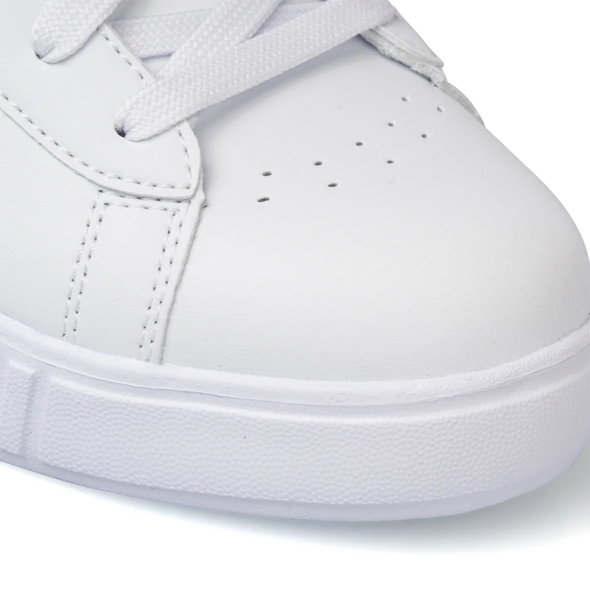 Sneakers bianche da ragazza con logo arcobaleno Diadora Game Step Bloom GS - Image 5