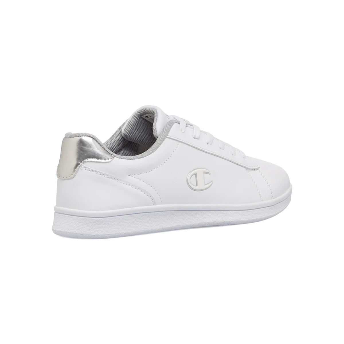 Sneakers bianche da ragazza con logo laterale Champion Centre Court G GS - Image 3