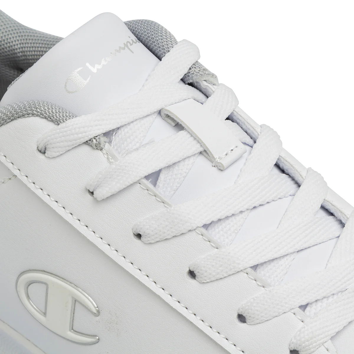 Sneakers bianche da ragazza con logo laterale Champion Centre Court G GS - Image 6