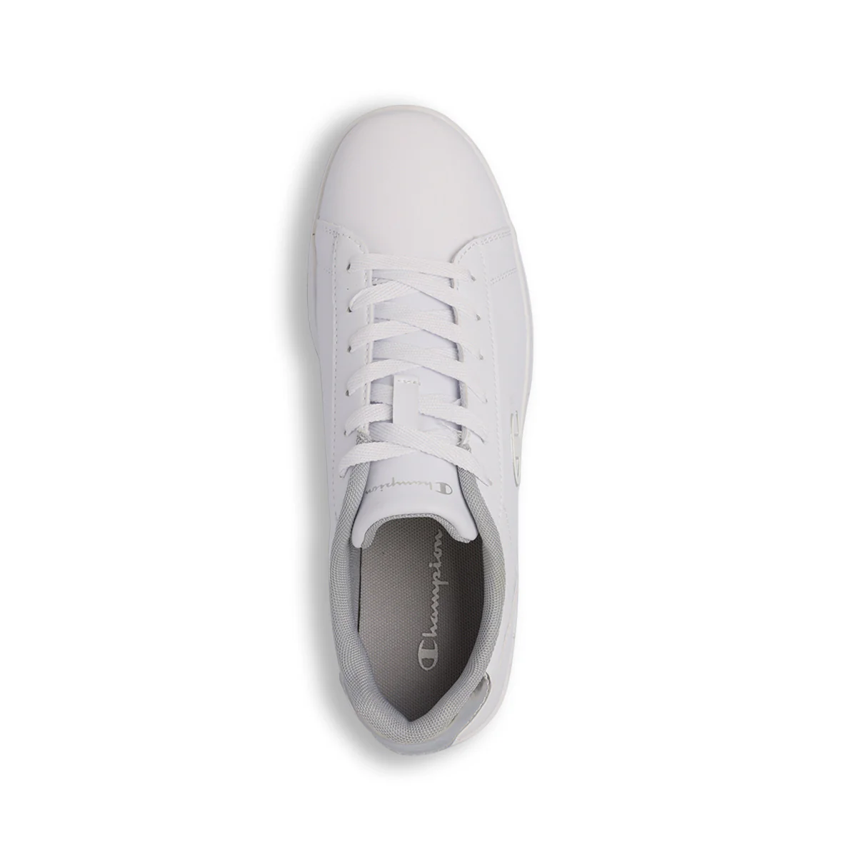 Sneakers bianche da ragazza con logo laterale Champion Centre Court G GS - Image 7