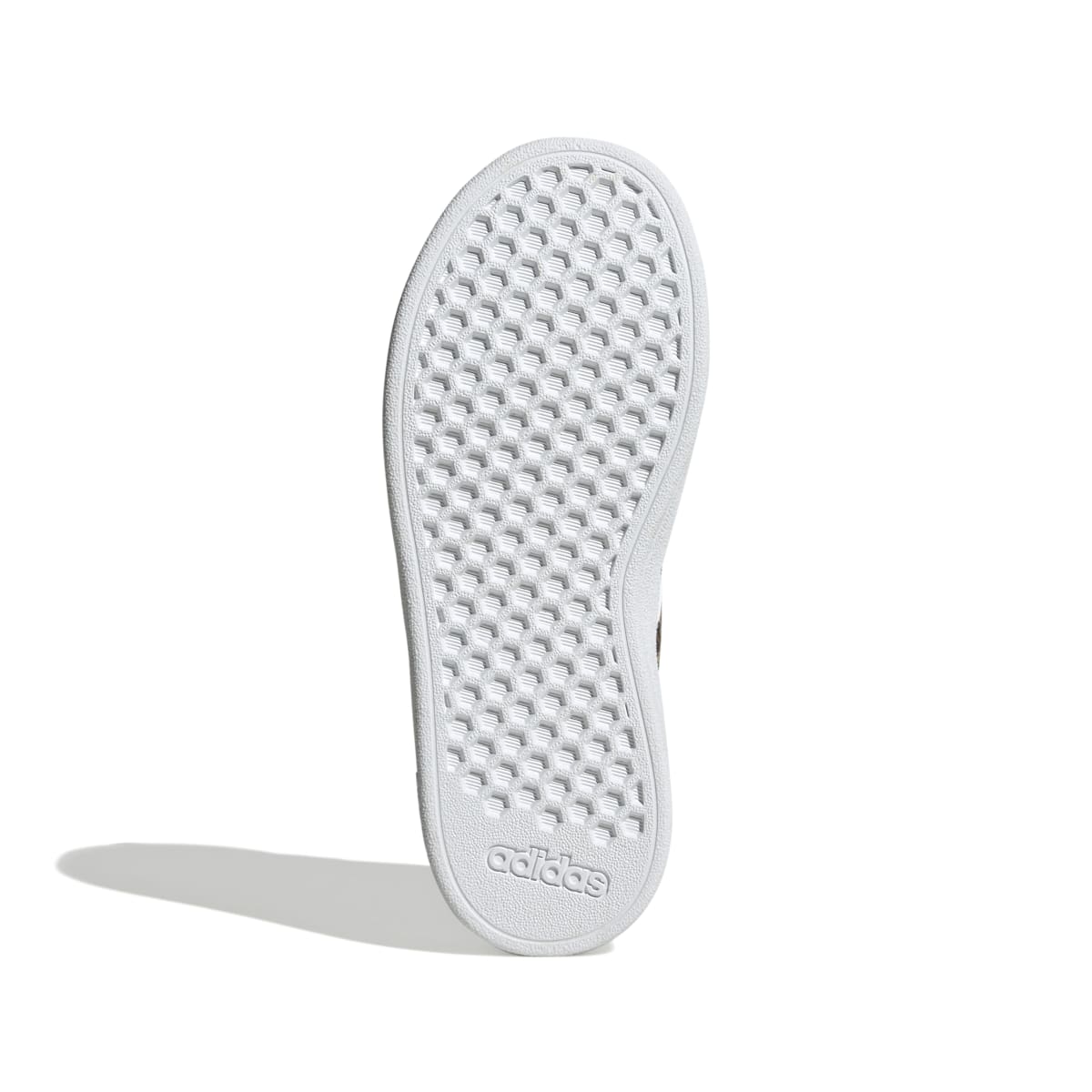 Sneakers bianche da ragazza con strisce animalier adidas Grand Court 2.0 K - Image 4
