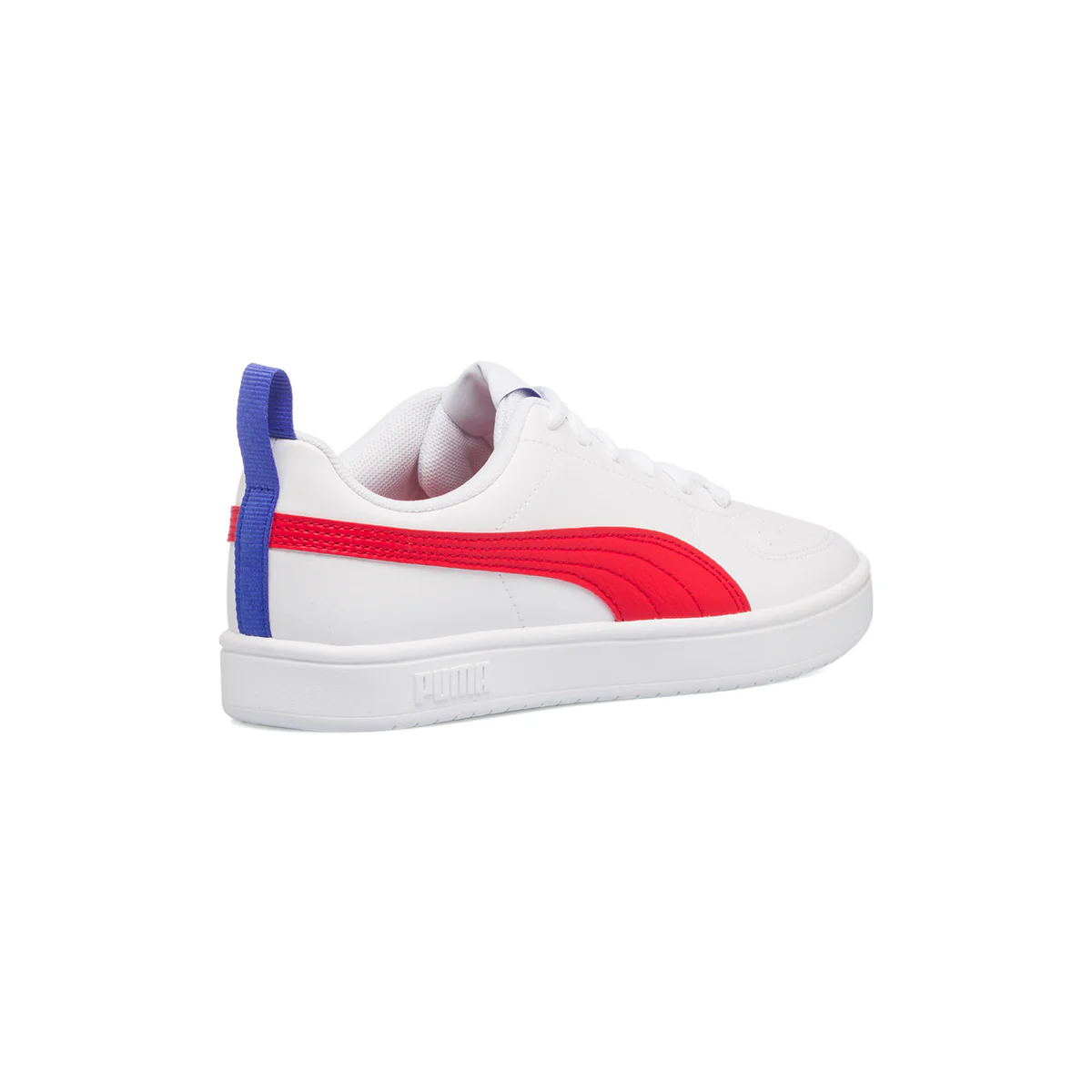 Sneakers bianche da ragazza con striscia a contrasto Puma Rickie Jr - Image 3