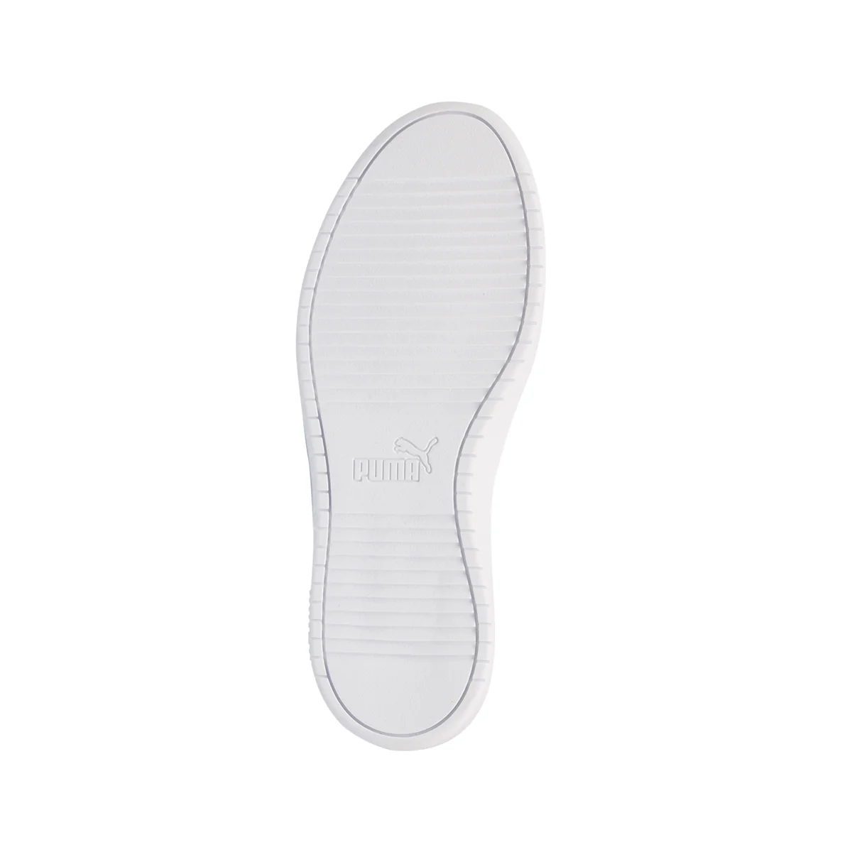 Sneakers bianche da ragazza con striscia a contrasto Puma Rickie Jr - Image 4