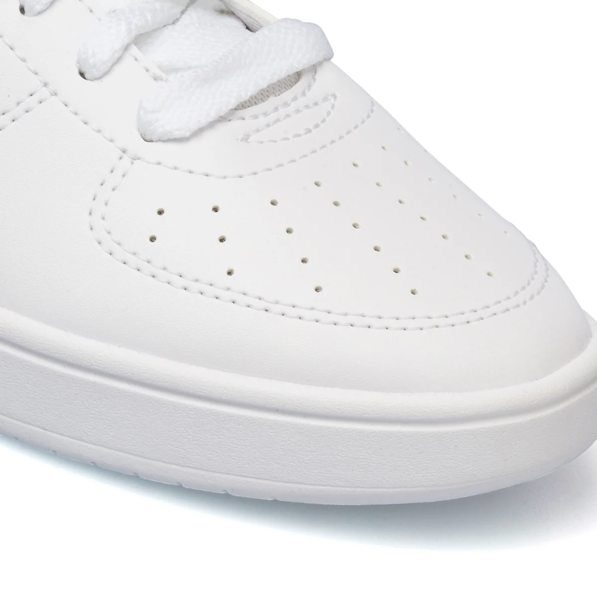 Sneakers bianche da ragazza con striscia a contrasto Puma Rickie Jr - Image 5