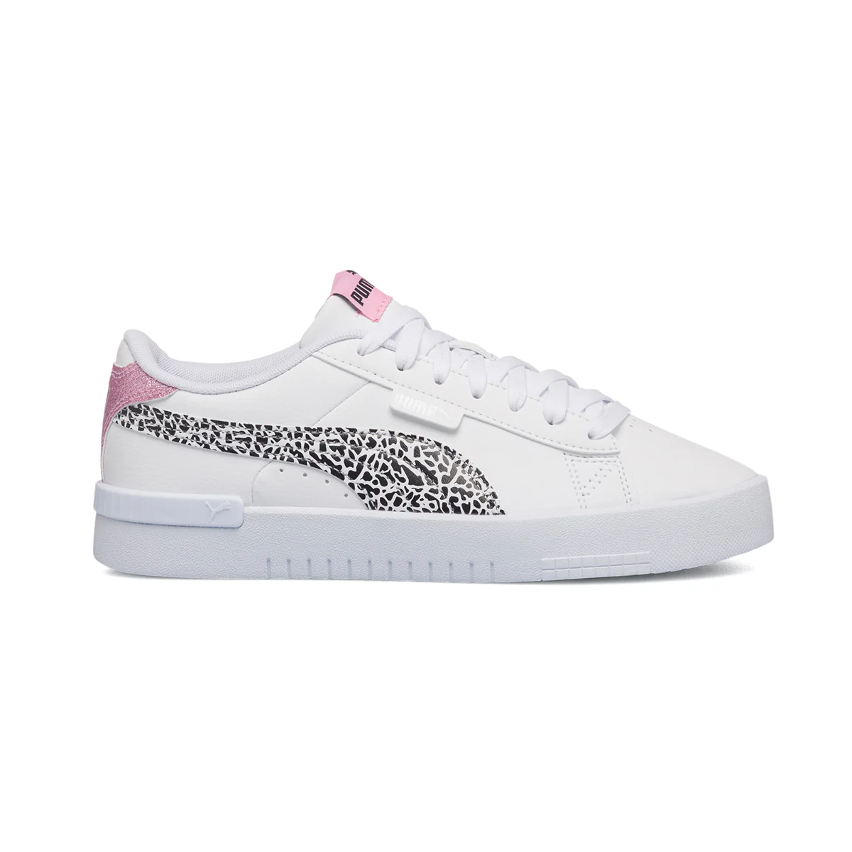Sneakers bianche da ragazza con striscia laterale animalier Puma Jada Summer Roar Jr - Image 8