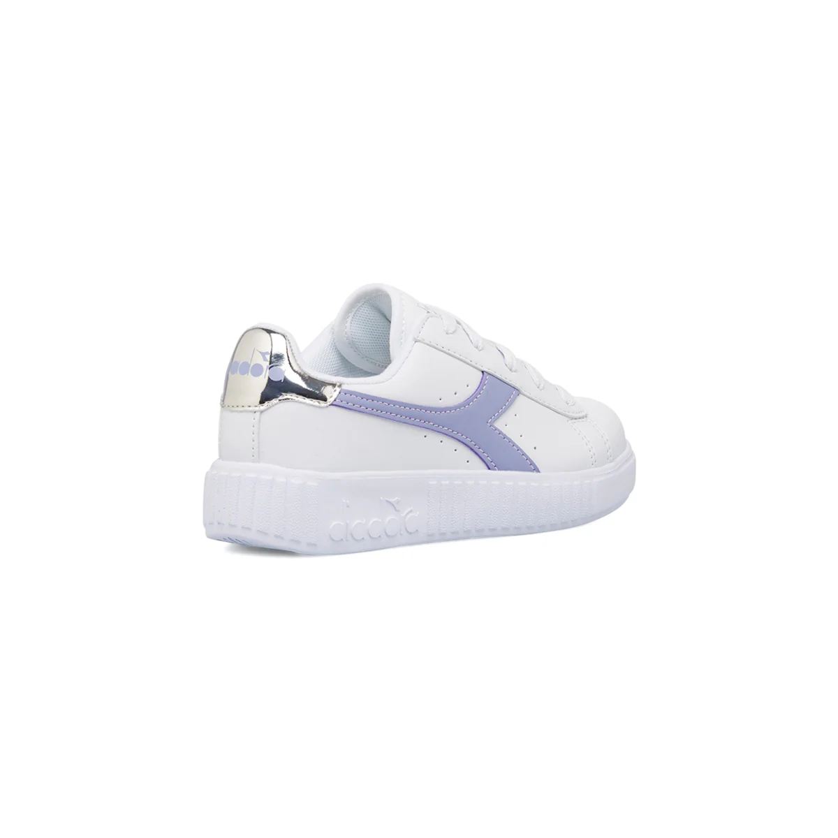 Sneakers bianche da ragazza Diadora Game Step 2.0 - Image 3