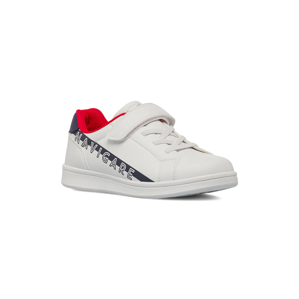 Sneakers bianche da Ragazzo con chiusura a strappo Navigare - Image 2