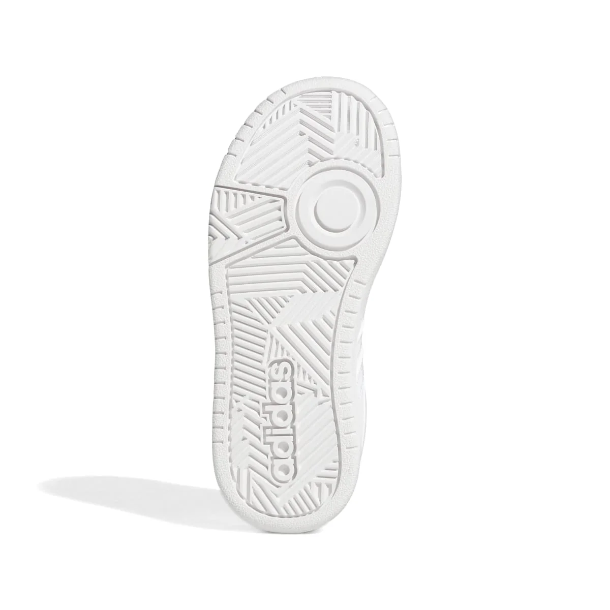 Sneakers bianche da ragazzo con design 3-stripes adidas Hoops 3.0 K - Image 3