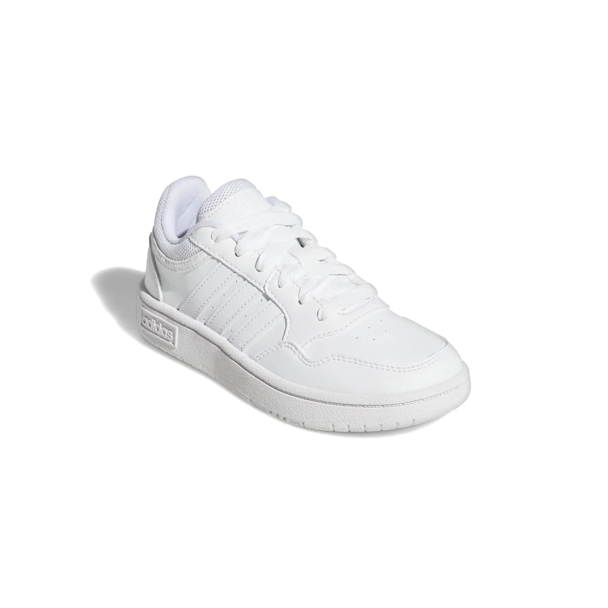 Sneakers bianche da ragazzo con design 3-stripes adidas Hoops 3.0 K - Image 5