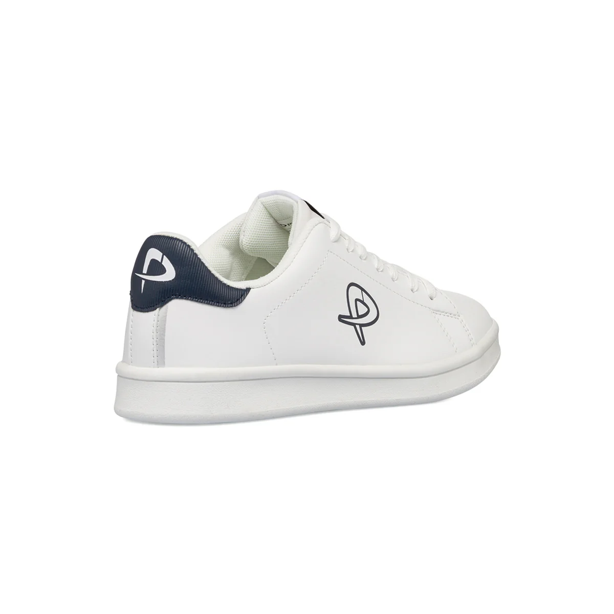 Sneakers bianche da ragazzo con dettagli blu navy P Go - Image 3