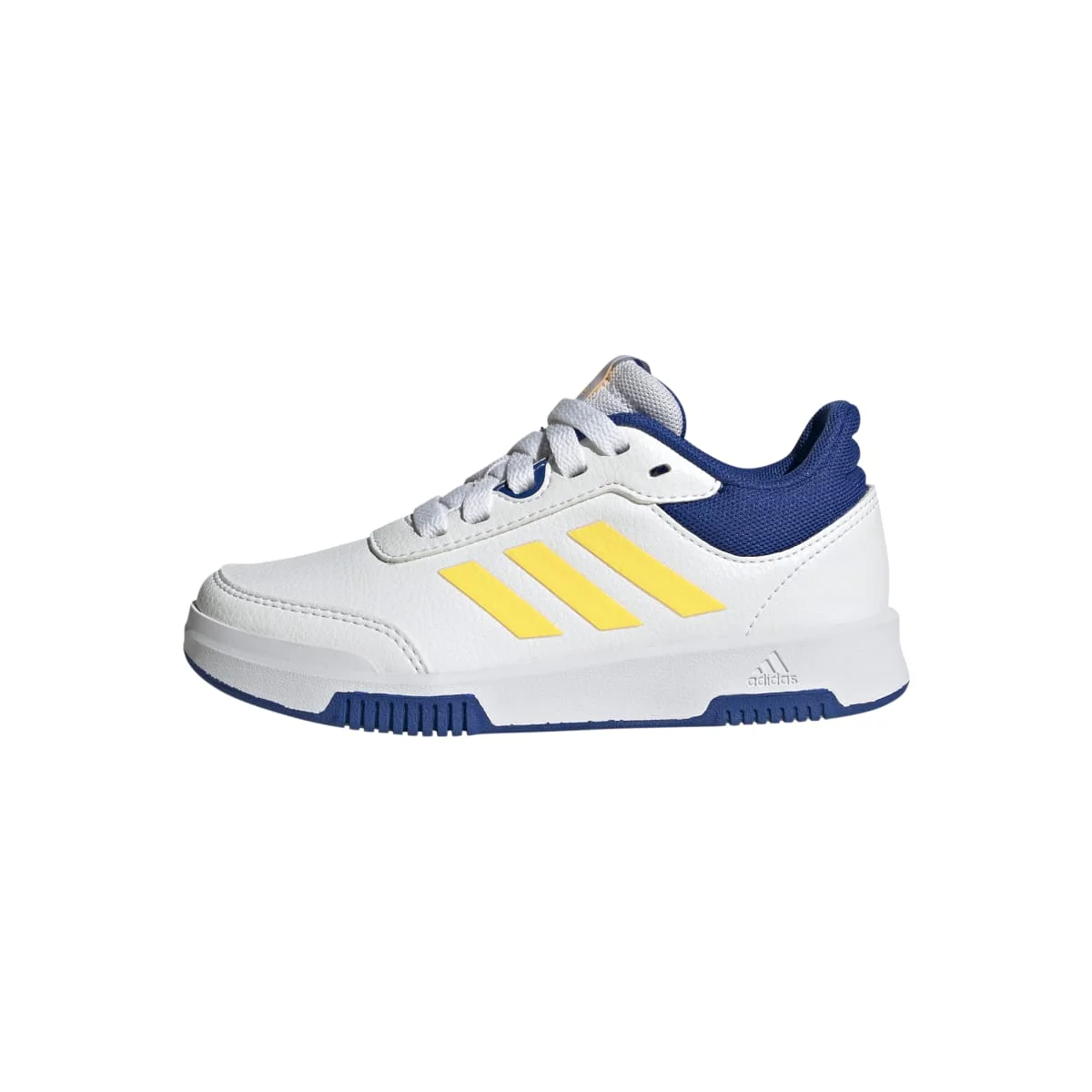 Sneakers bianche da ragazzo con dettagli gialli e blu adidas Tensaur Sport 2.0 K - Image 2