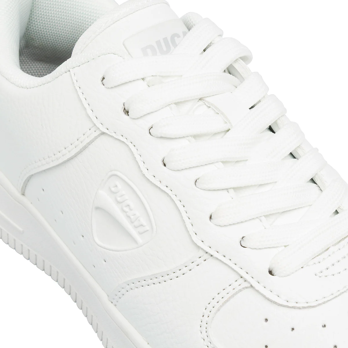 Sneakers bianche da Ragazzo con logo Ducati - Image 5