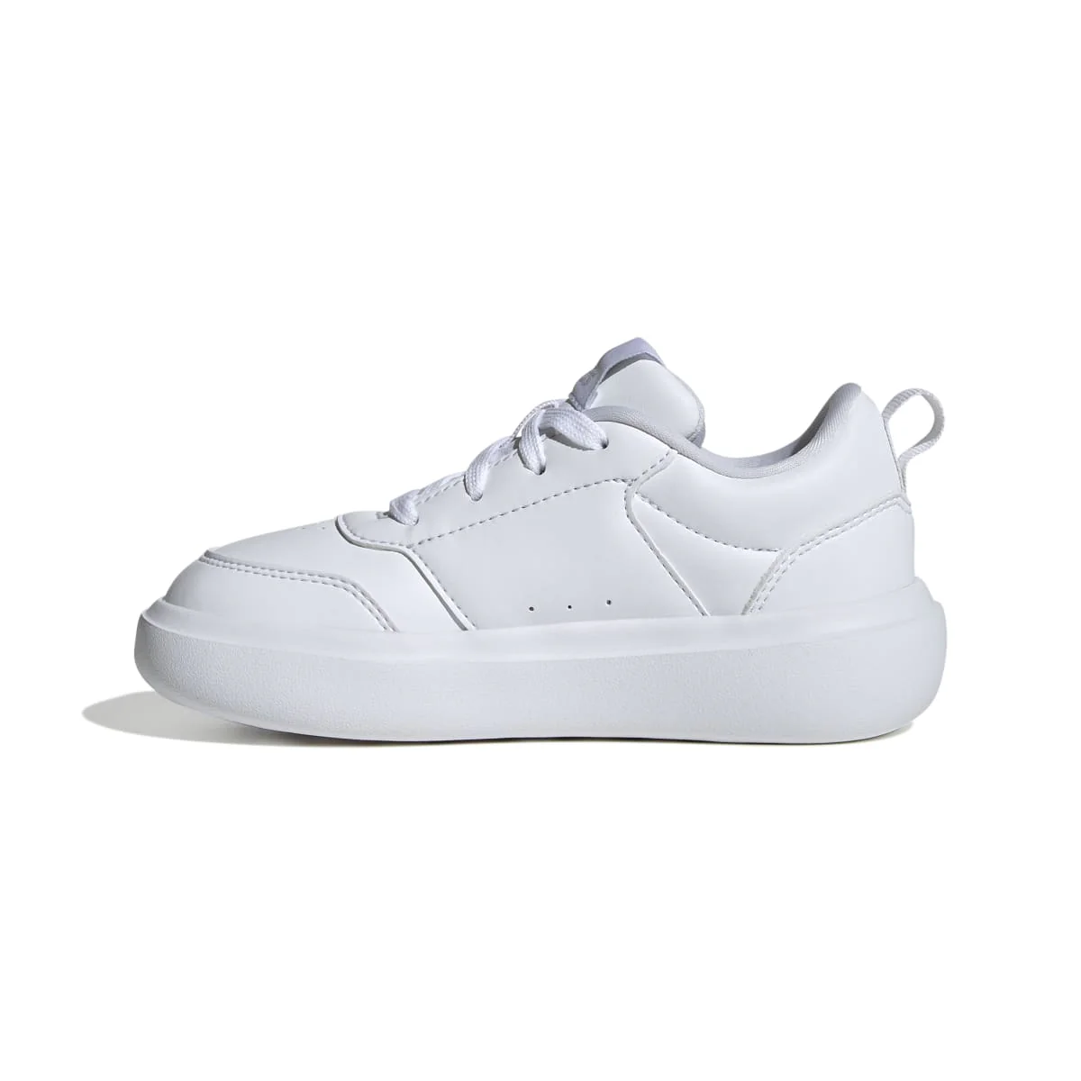 Sneakers bianche da ragazzo con logo laterale adidas Park ST K - Image 4