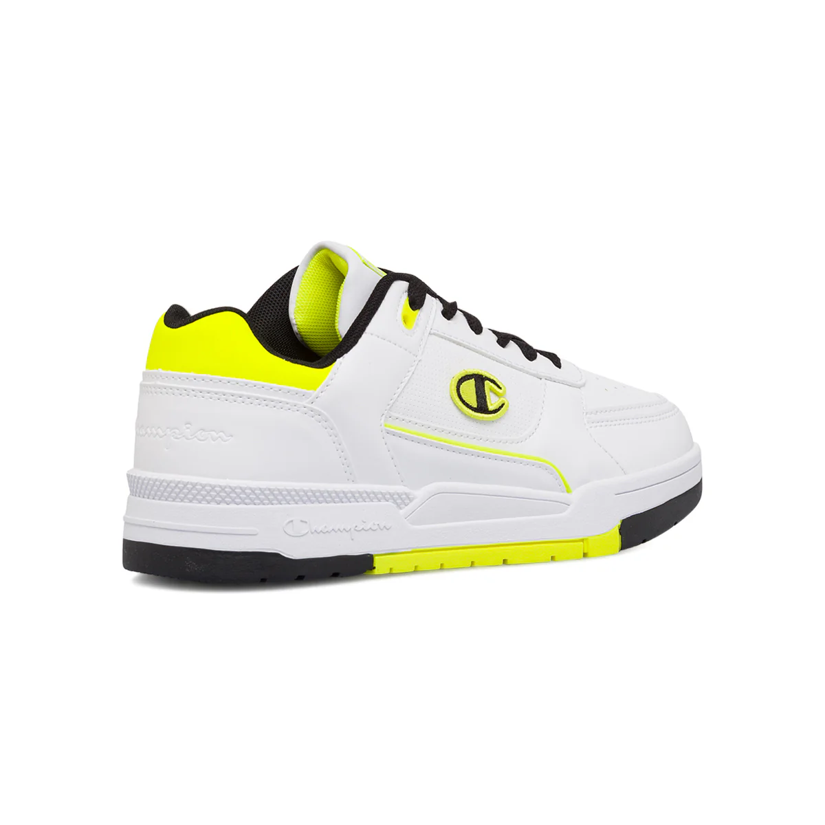 Sneakers bianche da ragazzo con logo laterale Champion Rebound Heritage GS - Image 3