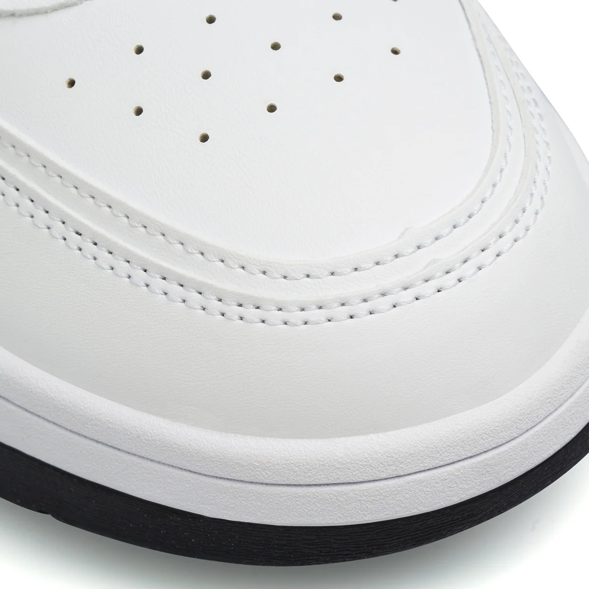 Sneakers bianche da ragazzo con logo laterale Champion Rebound Heritage GS - Image 5