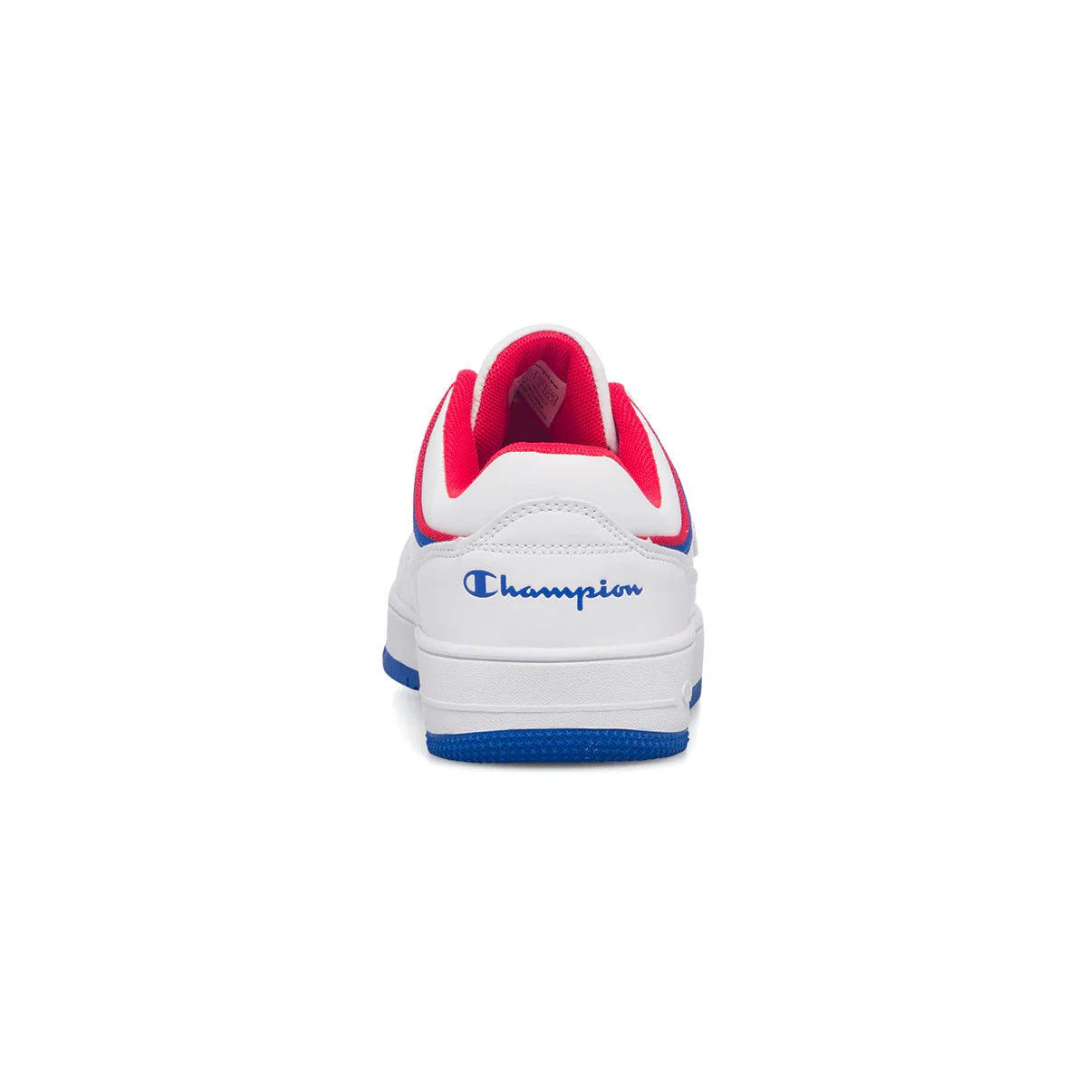 Sneakers bianche da ragazzo con logo laterale Champion Rebound Low B GS - Image 4
