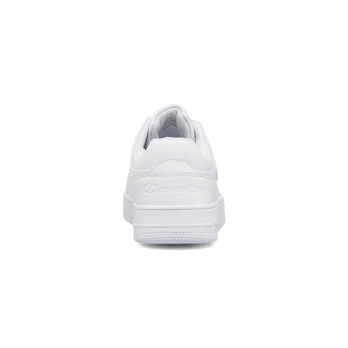 Sneakers bianche da ragazzo con logo laterale Champion Rebound Low B GS - Image 4