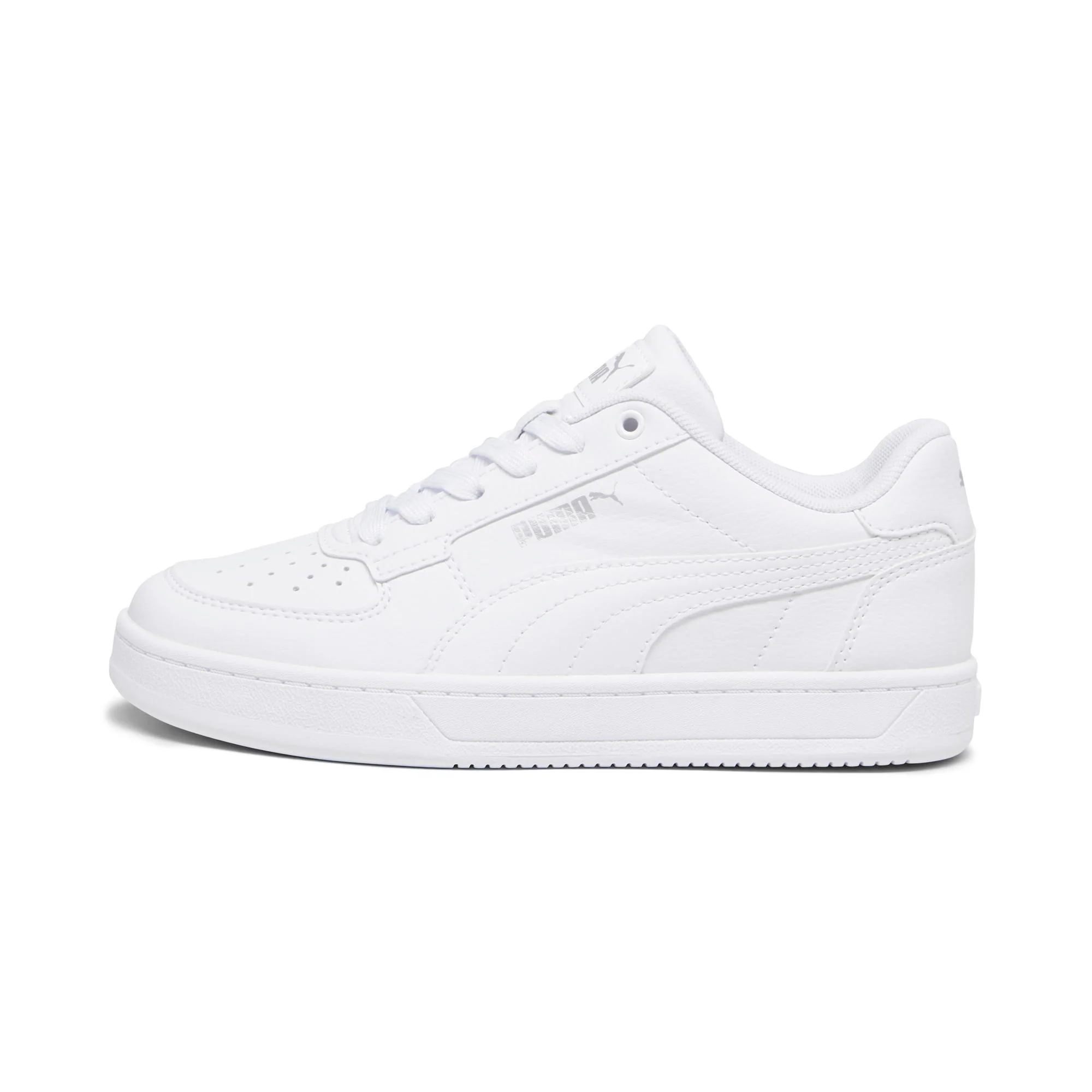 Sneakers bianche da ragazzo con logo laterale Puma Caven 2.0 Jr - Image 3