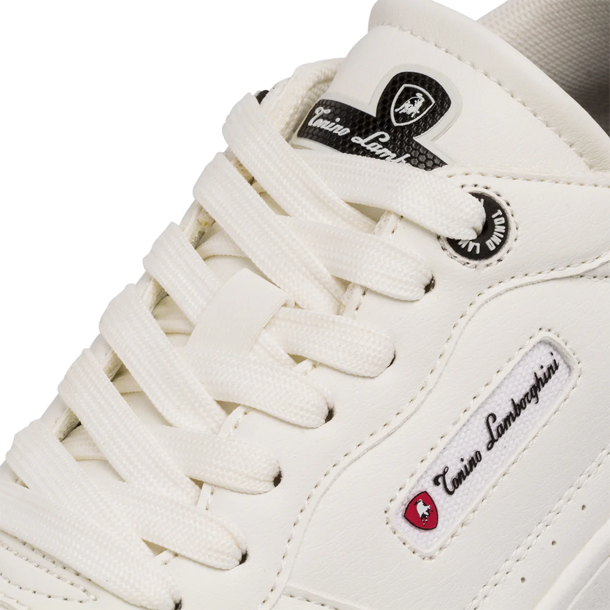 Sneakers bianche da ragazzo con logo laterale Tonino Lamborghini SkywardGlide - Image 5