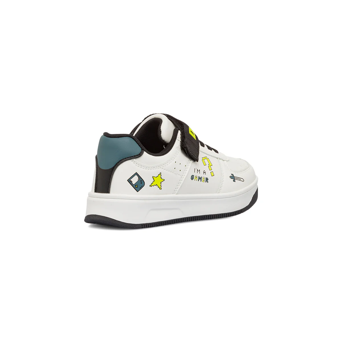 Sneakers bianche da ragazzo con stampe Ducati Bargellino - Image 3
