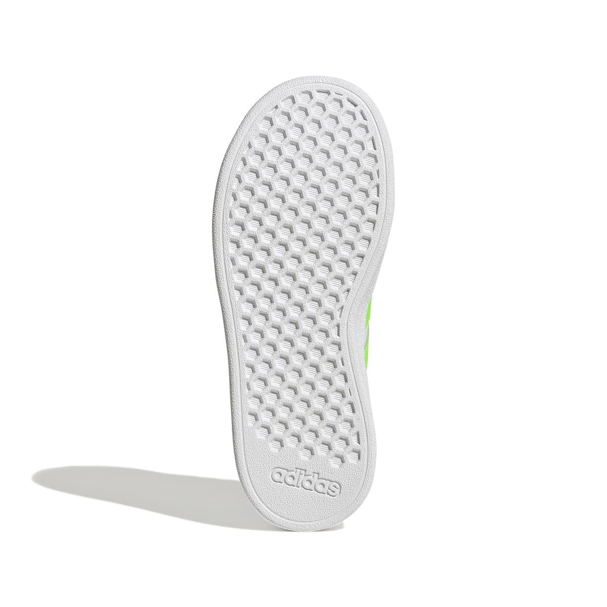 Sneakers bianche da ragazzo con strisce a contrasto adidas Grand Court 2.0 K - Image 3
